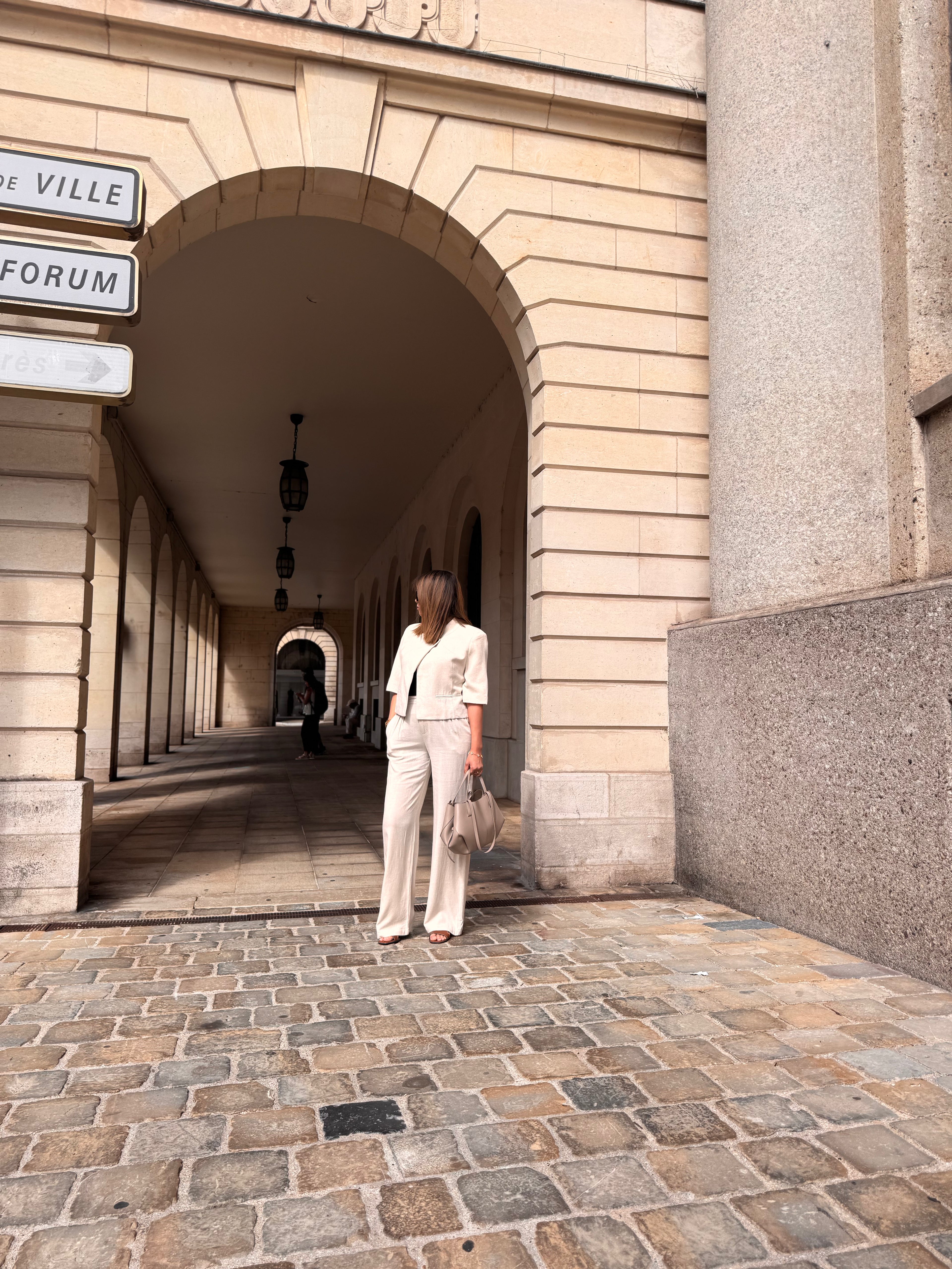 Veste courte beige - Adelyna