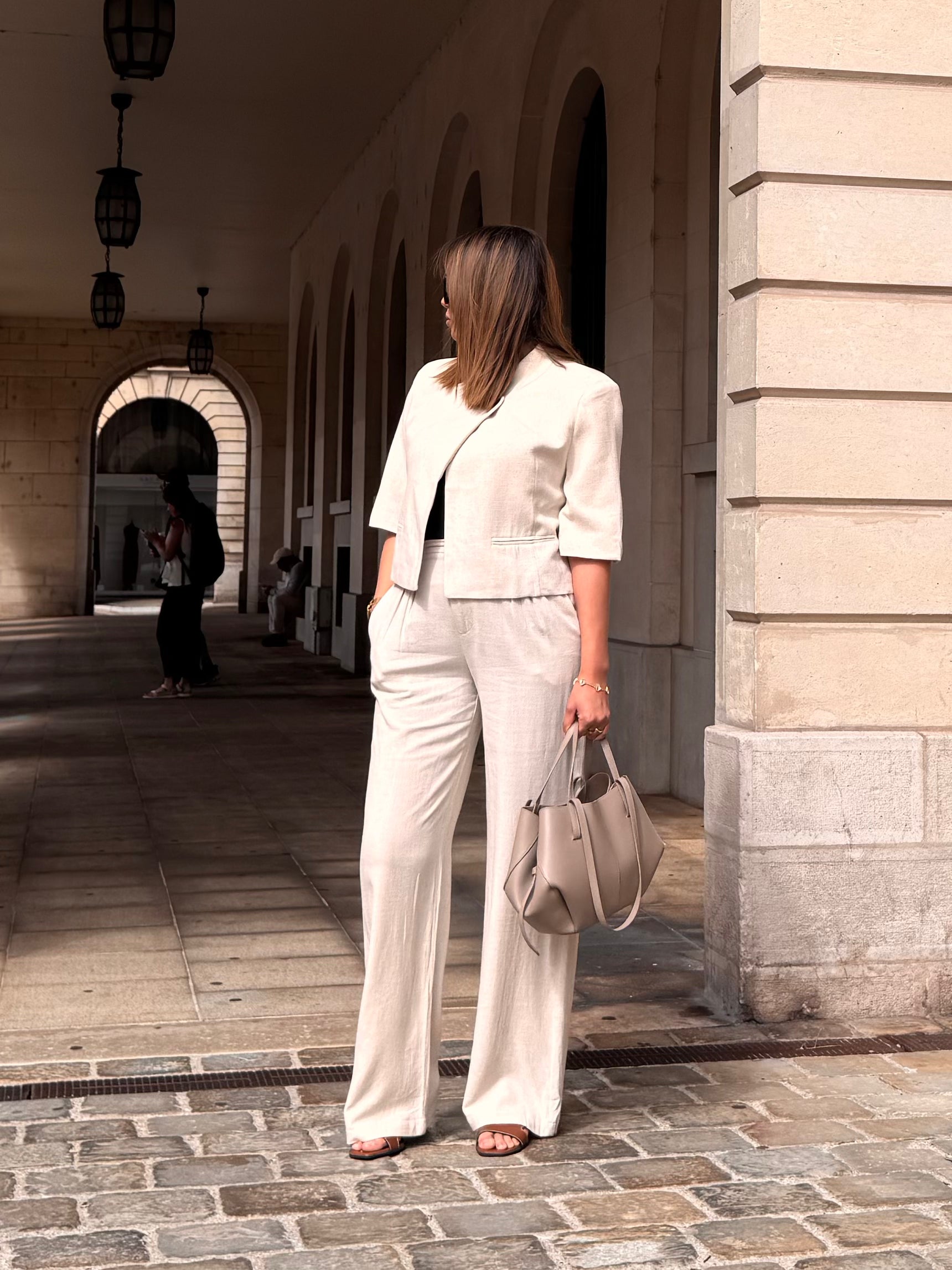 Pantalon beige - Adelyna
