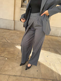 Pantalon tailleur gris - Adelyna