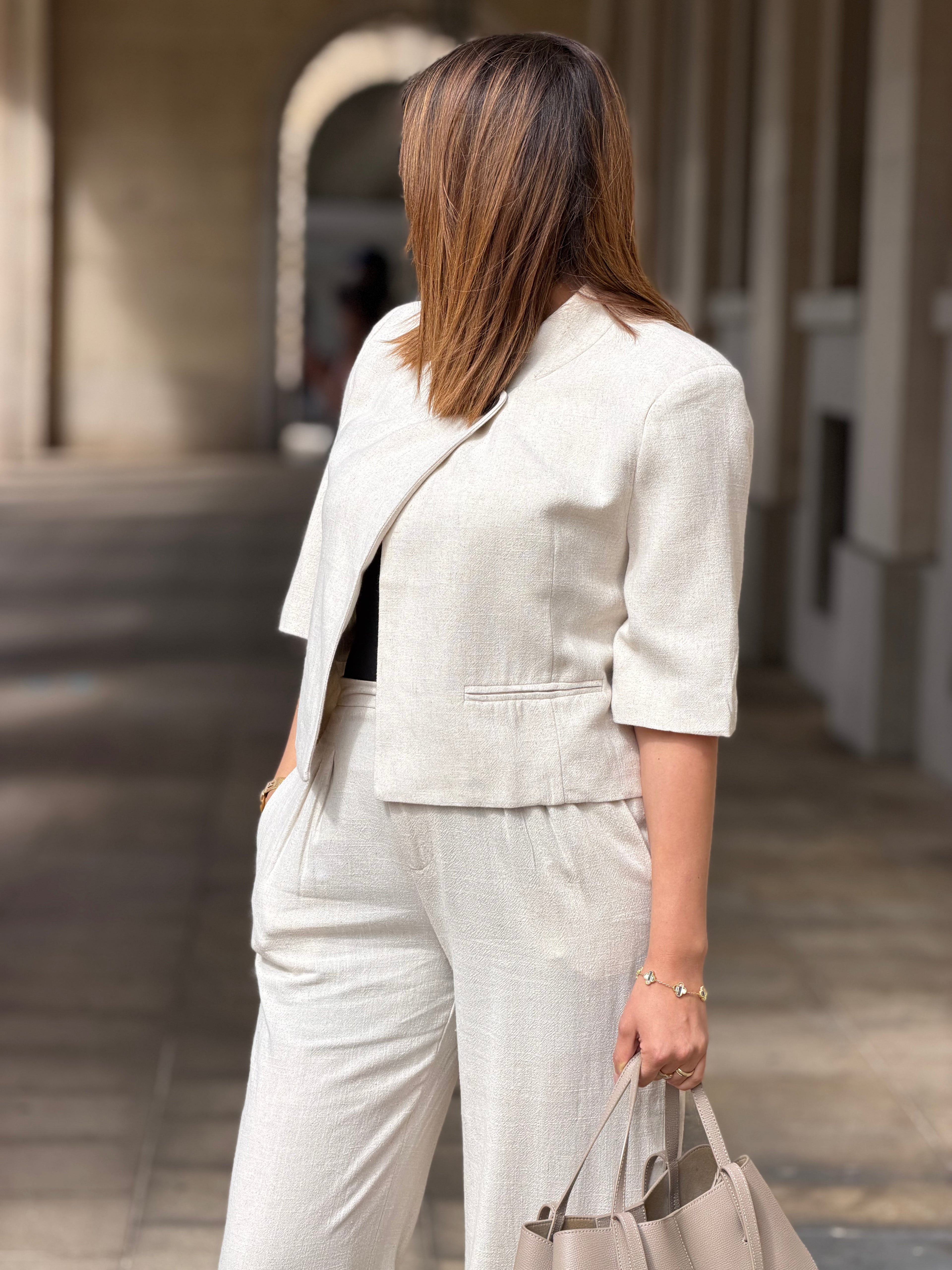 Veste courte beige - Adelyna